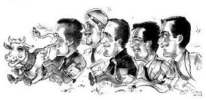 caricature groupe